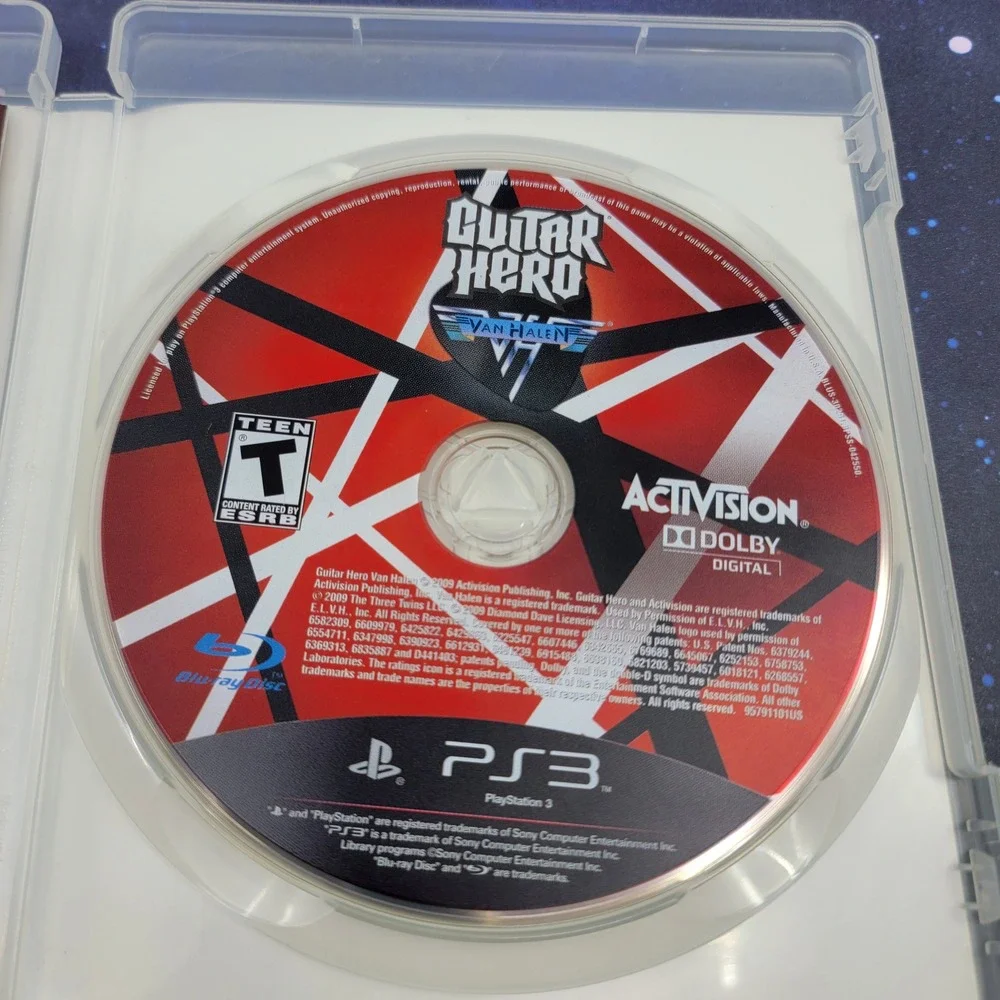 Guitar Hero Van Halen Sony PlayStation 3 PS3 Game Complete with Manual CIB